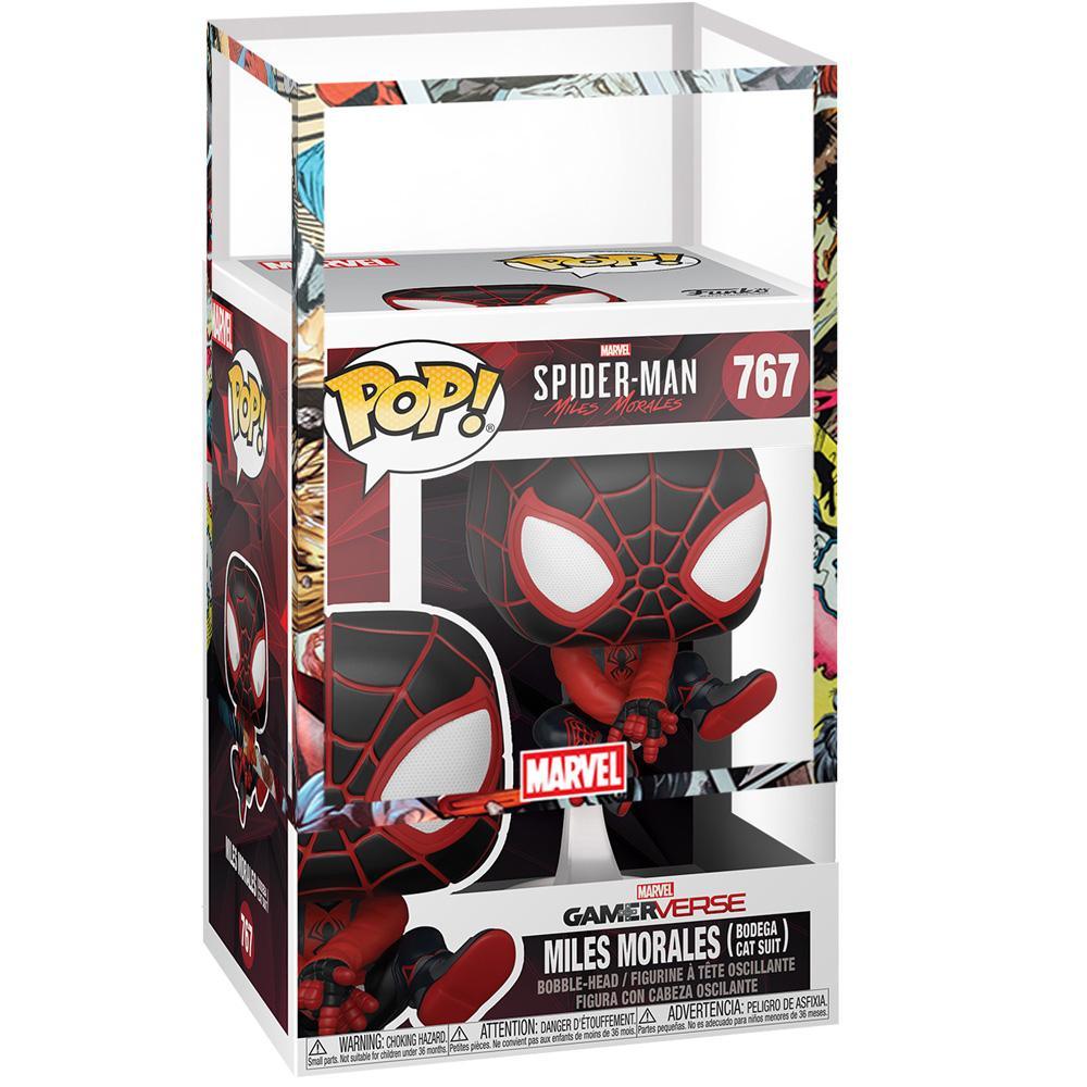 Spider-Man Miles Morales Game Bodega Cat Suit Funko Pop! Vinyl