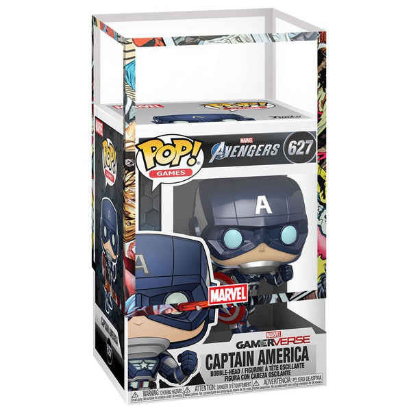 Figurine Captain America / Marvel Avengers / Funko Pop Marvel 627 /  Exclusive Spécial Edition / Gitd