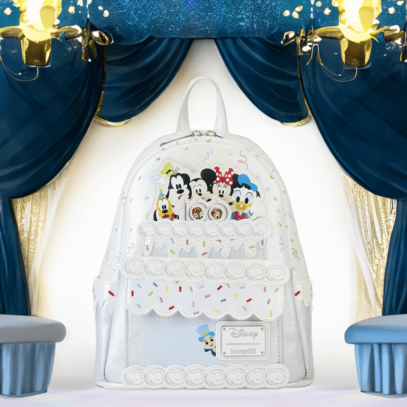 Loungefly Disney 100 Celebration Cake Mini Backpack