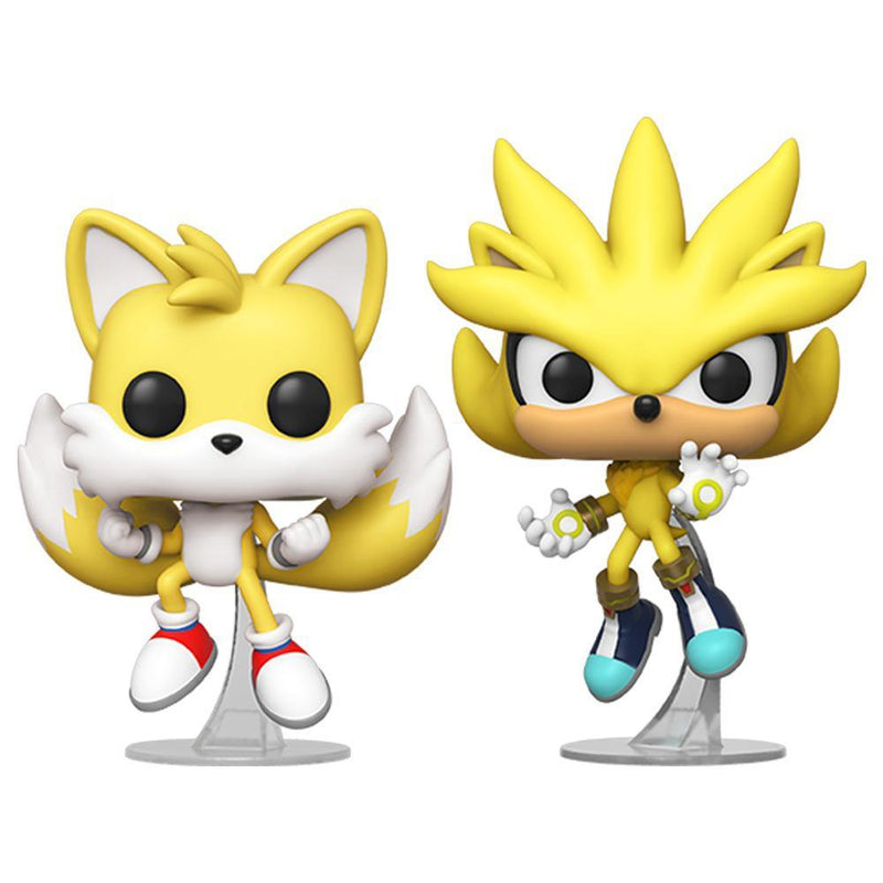 IN STOCK: Funko POP Games: Sonic- 2 Pack Super Tails & Super Silver with  Chance of Hand Painted Protector – PPJoe Pop Protectors