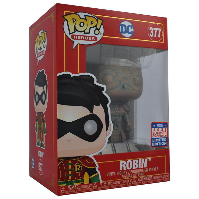 IN STOCK: Exclusive Robin (Patina) Funko Pop - Imperial Palace Limited Ed.  – PPJoe Pop Protectors