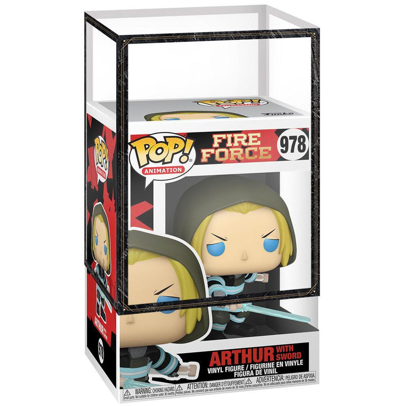  Funko POP Animation: Fire Force - Arthur with Sword,  Multicolor, Standard, (56156) : Funko: Toys & Games