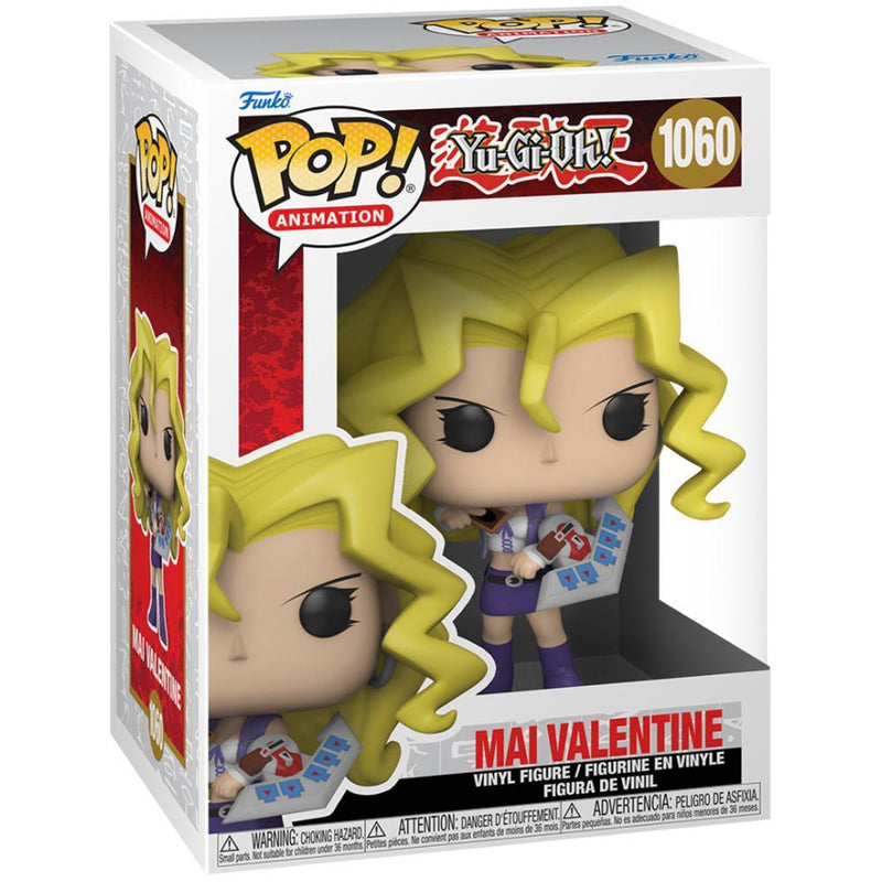 IN STOCK: Funko POP Animation: Yu-Gi-Oh - Mai Valentine with Pop Protector  – PPJoe Pop Protectors